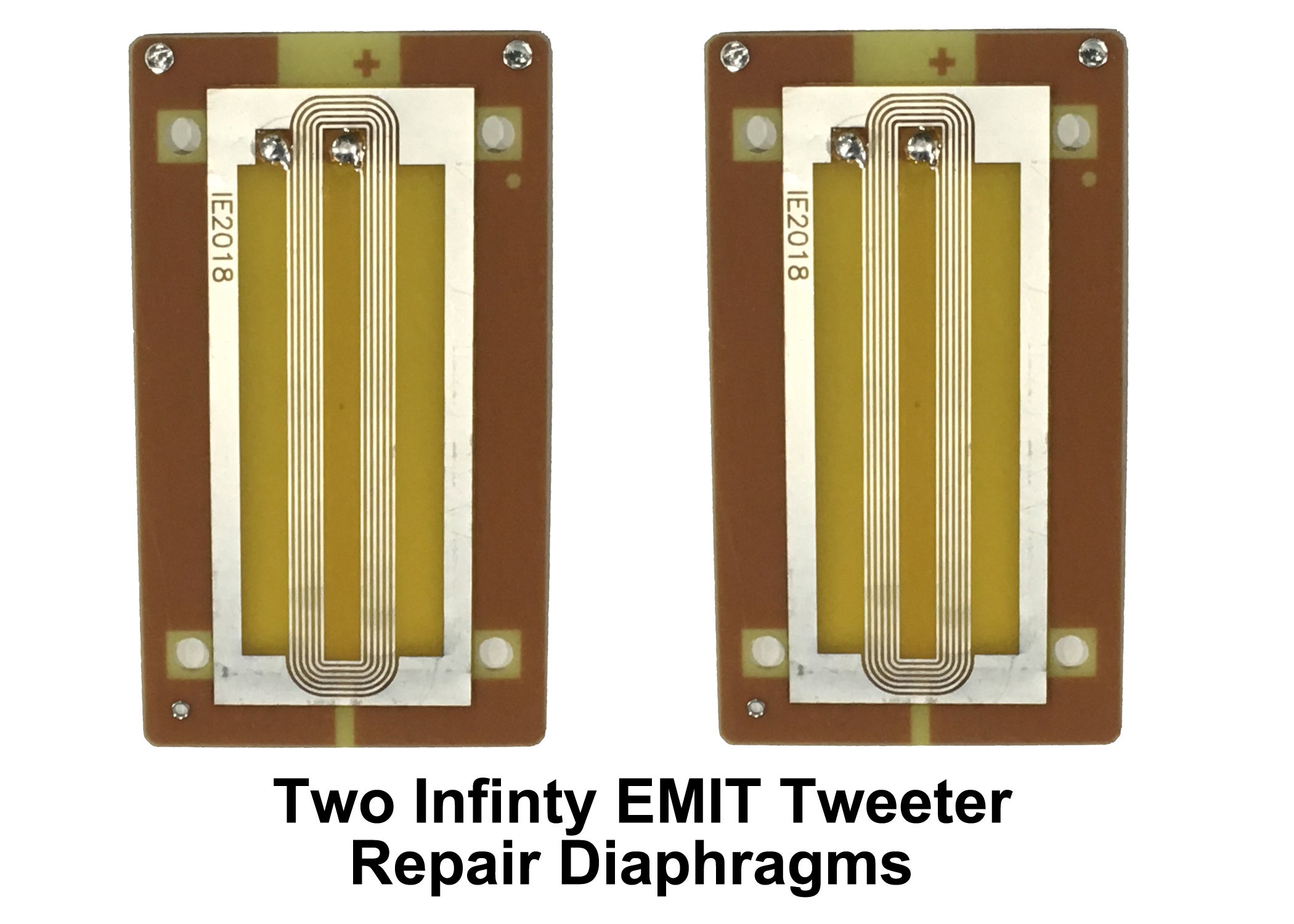 2 Infinity EMIT Tweeter Repair Diaphragms American Vintage Audio